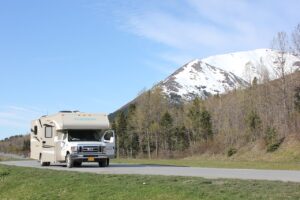 alaska, open road, rv